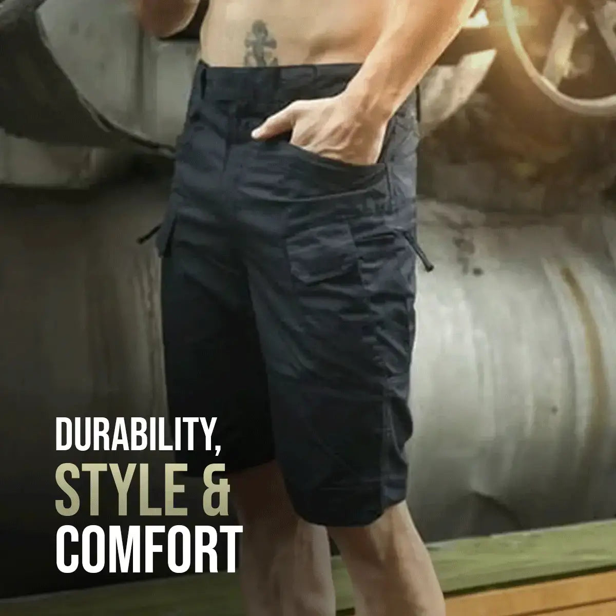 Military Tactical Shorts for Men Shield® (+ Free Tactical Belt)